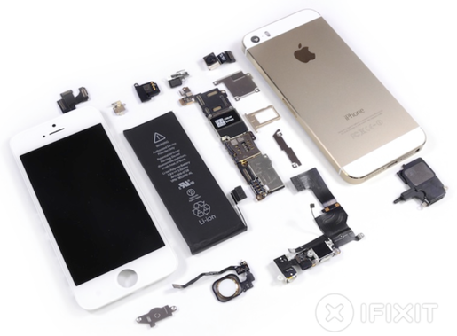 Phu kien iPhone - Mức chi phí sản xuất iPhone 5s giao động 4 triệu đồng